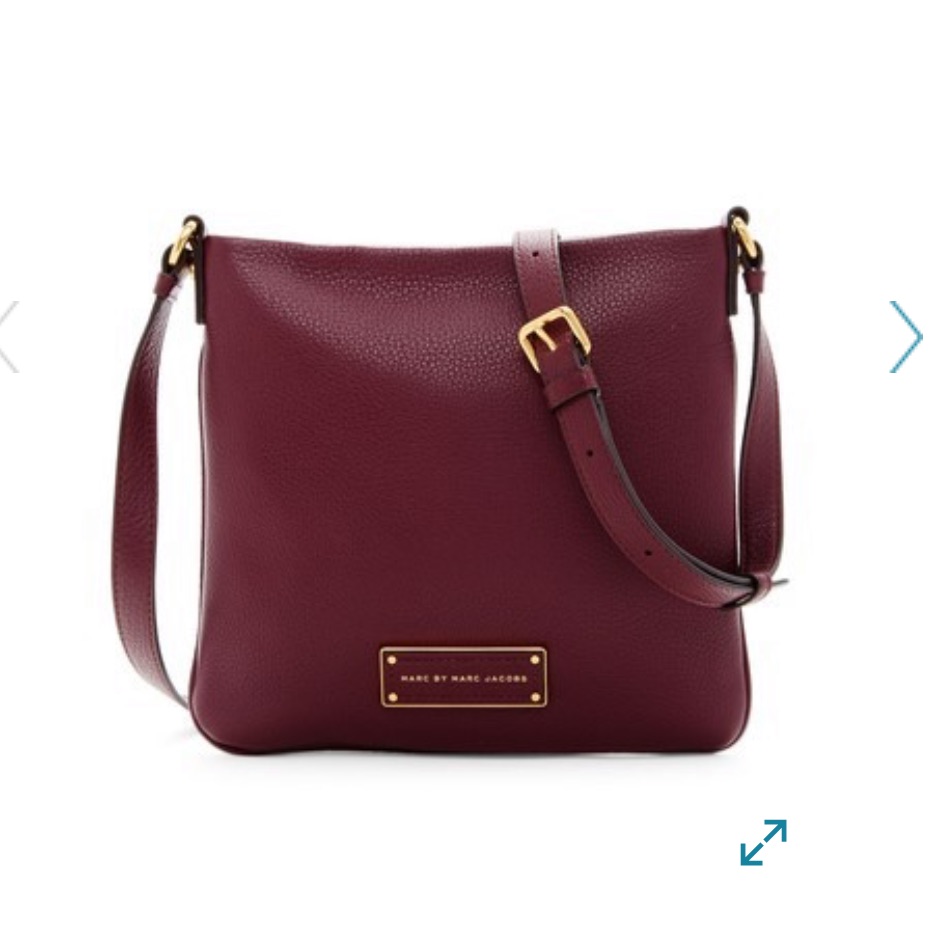 Marc By Marc Jacobs Sia Leather Crossbody Bag